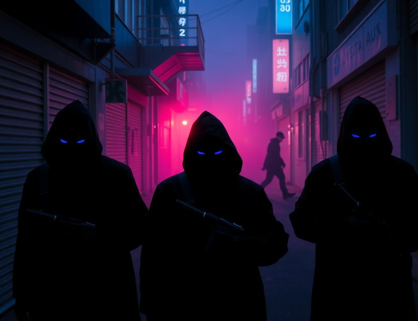 Shadows of Neon: Stealth through cyberpunk streets