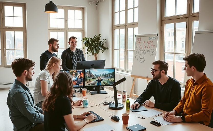 Day in the life of Playvaqo lead artist in Berlin studio